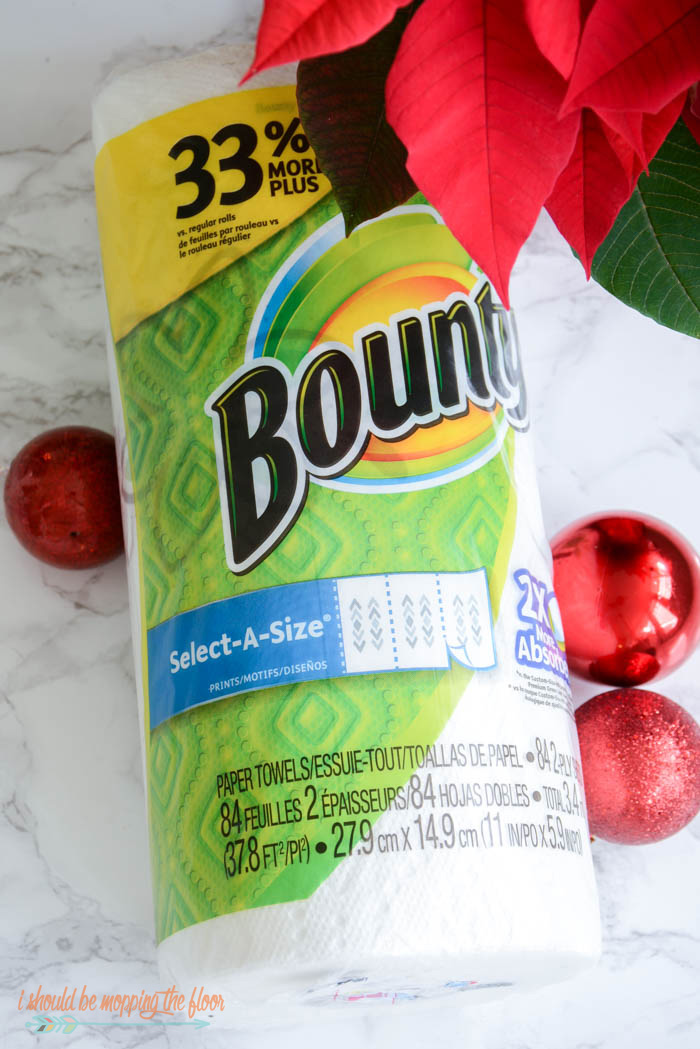 DIY Decorative Holiday Tea Towel i should be mopping the floor