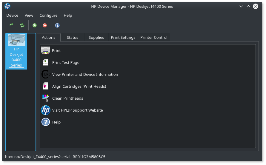 Impressora HP no Debian, Ubuntu e derivados