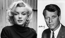 Marilyn Monroe y Robert Kennedy