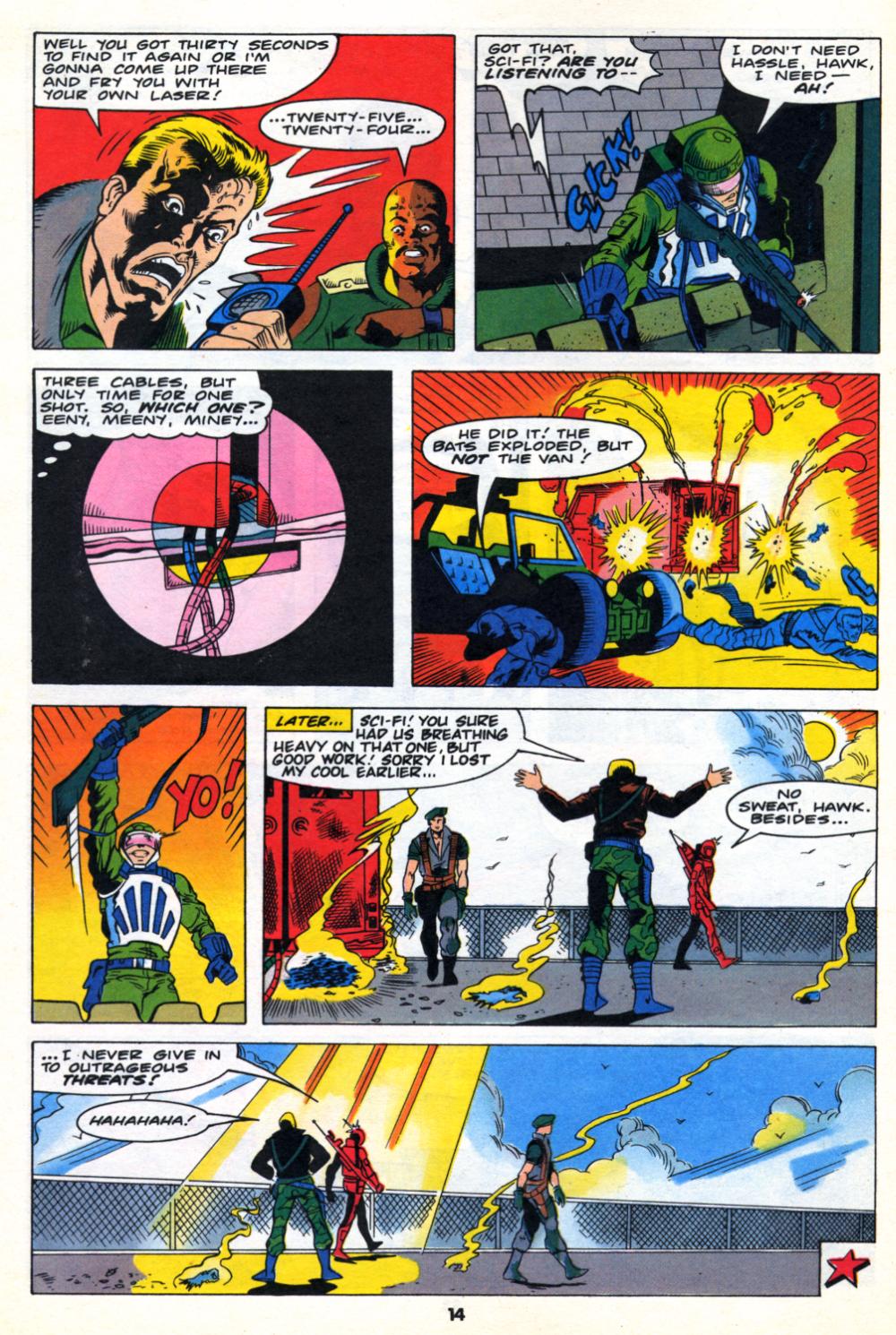 Read online G.I. Joe European Missions comic -  Issue #10 - 14