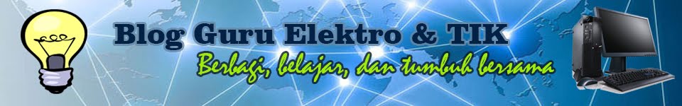 Blog Guru Elektro dan TIK