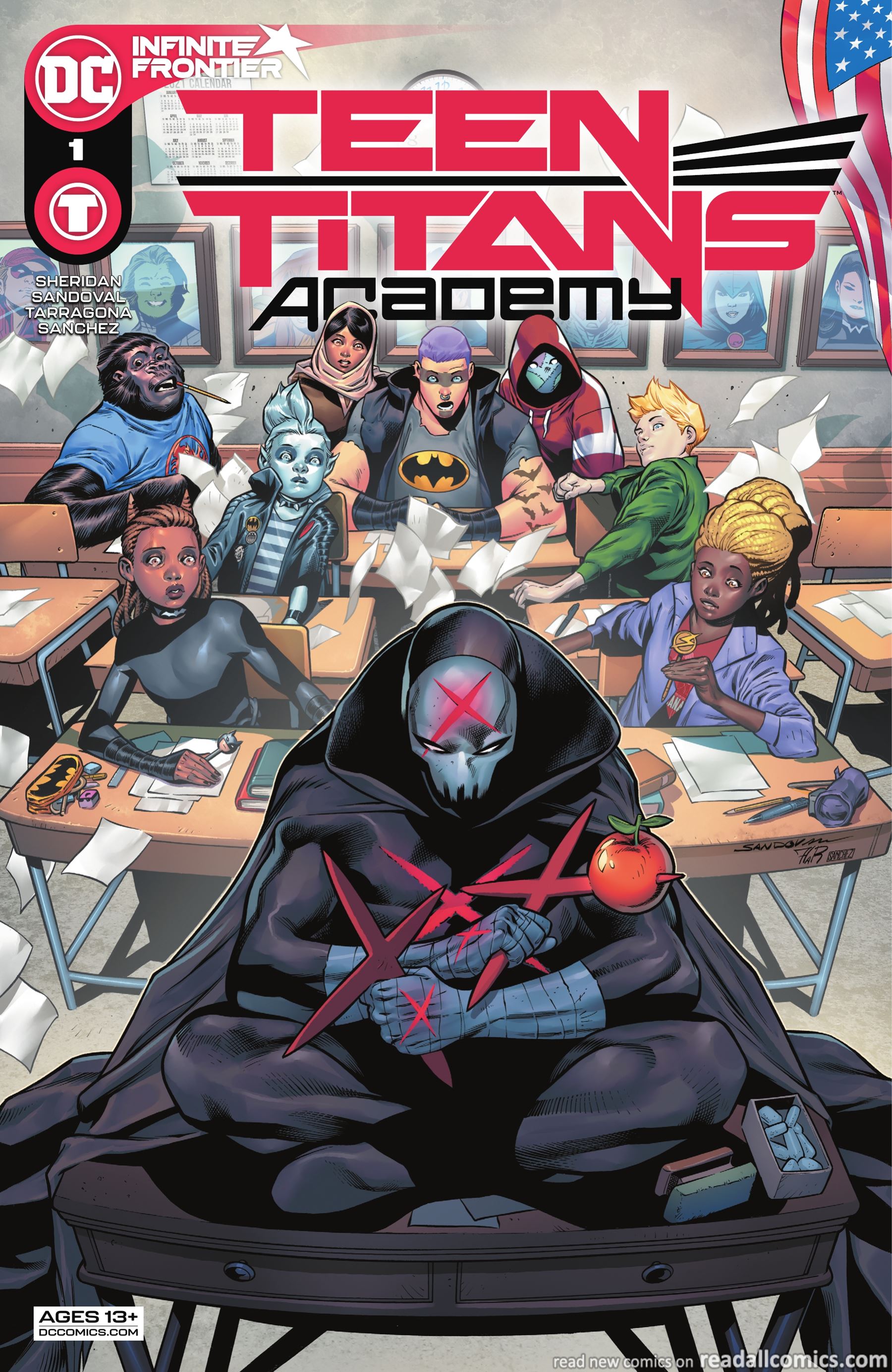 Teen Titans Academy #1 chapter 1 page 1