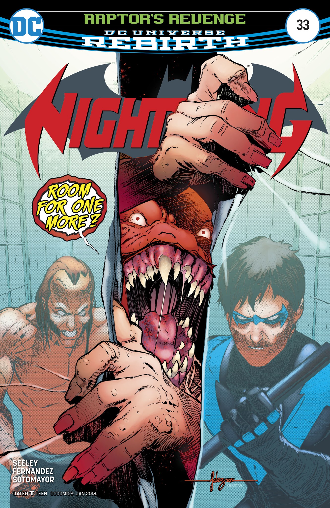 Read online Nightwing (2016) comic -  Issue #33 - 1