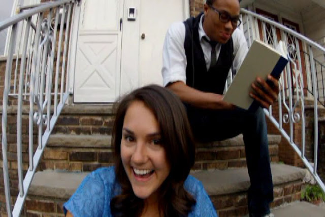 Katarina Hughes and RayMartell Moore in The Death of April