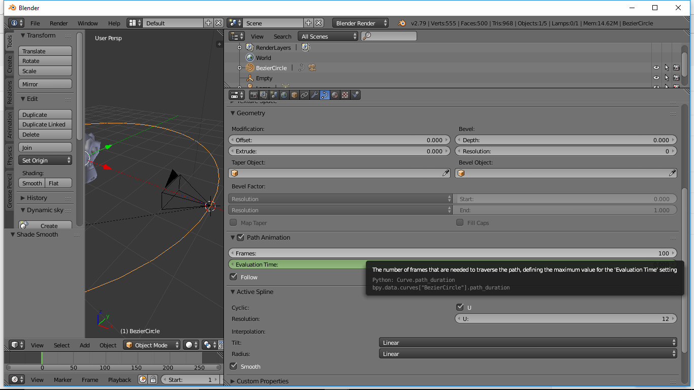 How To Target Camera & Rotate Around Object in Blender