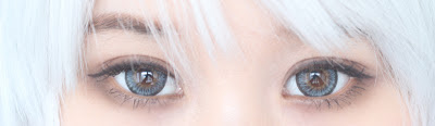 Natural Big Eye Lenses : Beuberry Grey Circle Lenses