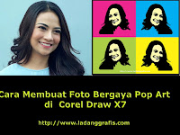 Cara Membuat Foto Bergaya Pop Art di Corel Draw X7 Cara Membuat Foto Bergaya Pop Art di Corel Draw X7