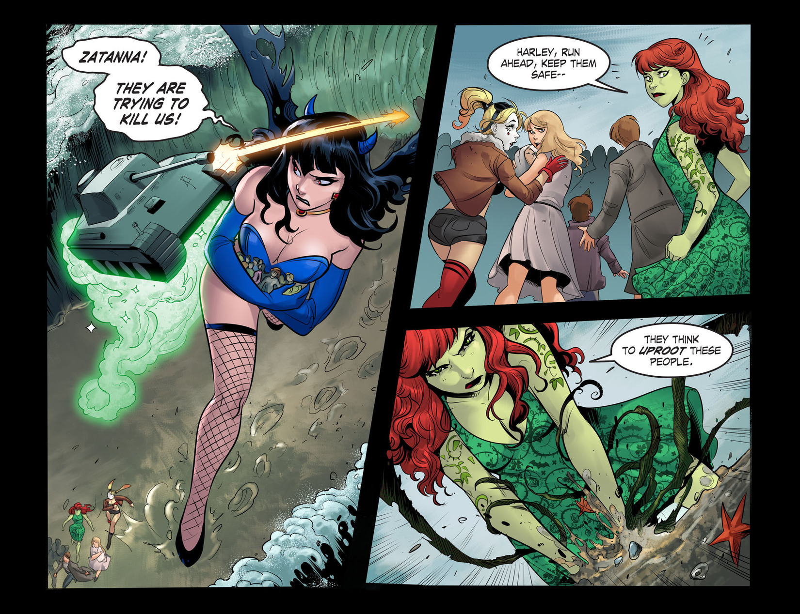 Read online DC Comics: Bombshells comic -  Issue #53 - 13