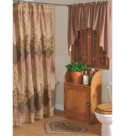 Taller de decoración textil: modelos cortinas y cenefas de baño