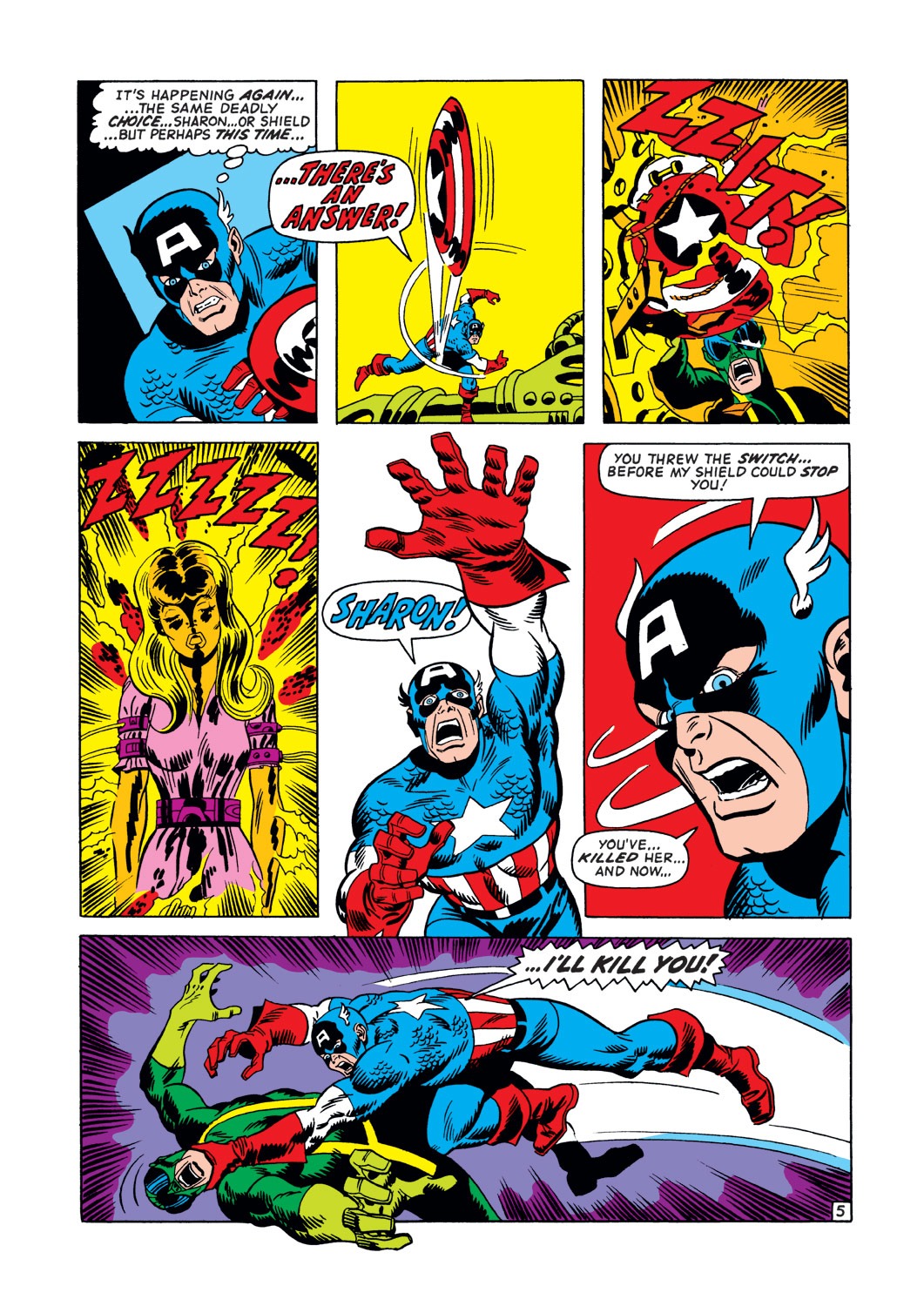 Read online Captain America (1968) comic -  Issue #147 - 6