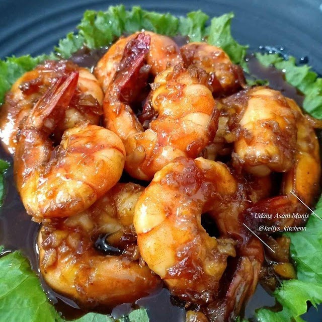 Udang Asam Manis - Resep Olahan Udang