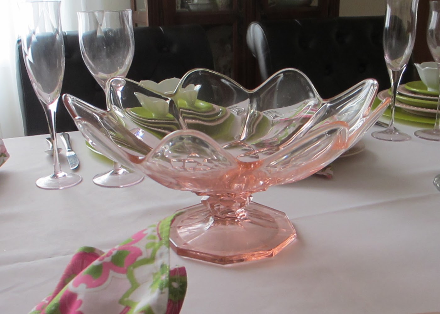 pink and lime green 4s