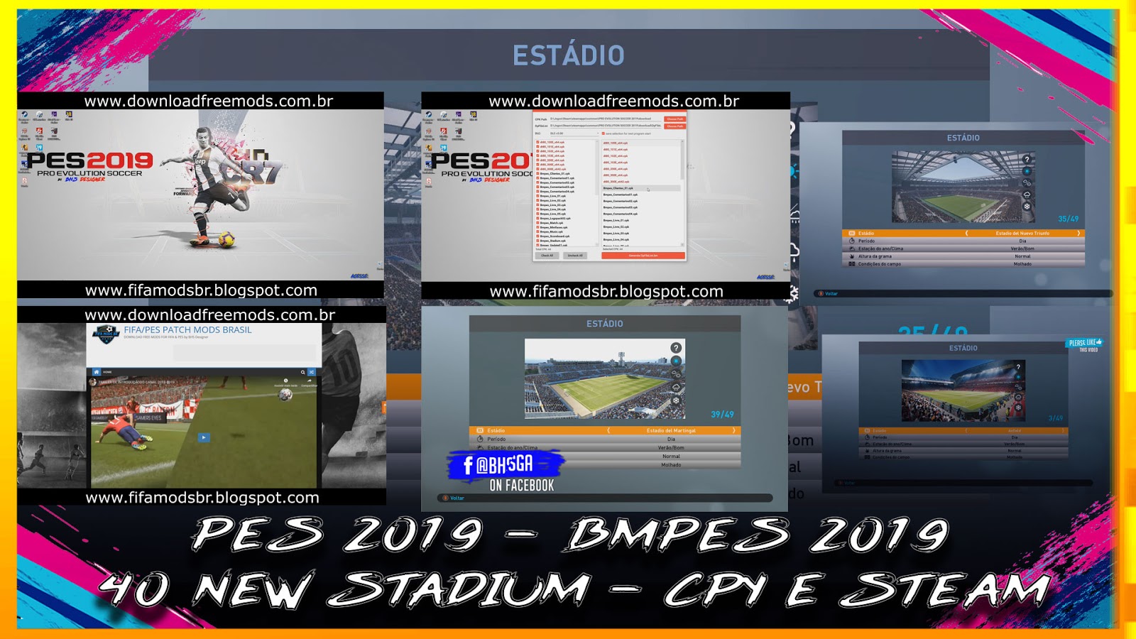 Bmpes Atualizações - PES 2017