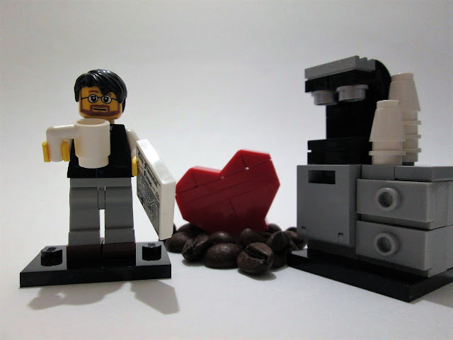 MOC LEGO I Love Café