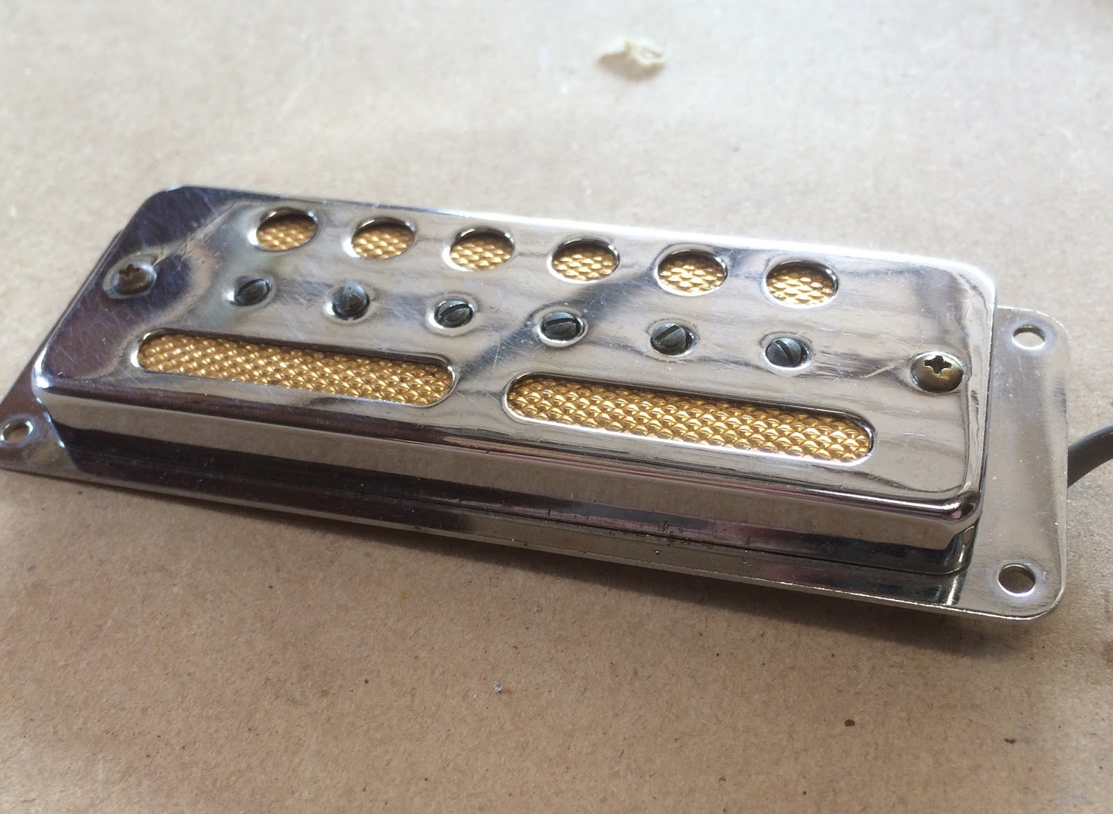 I bought this '60s made in Japan Gold Foil on eBay "as-is" with the intent  to repair it. It had no output and showed no resistance on the meter so I  took ...