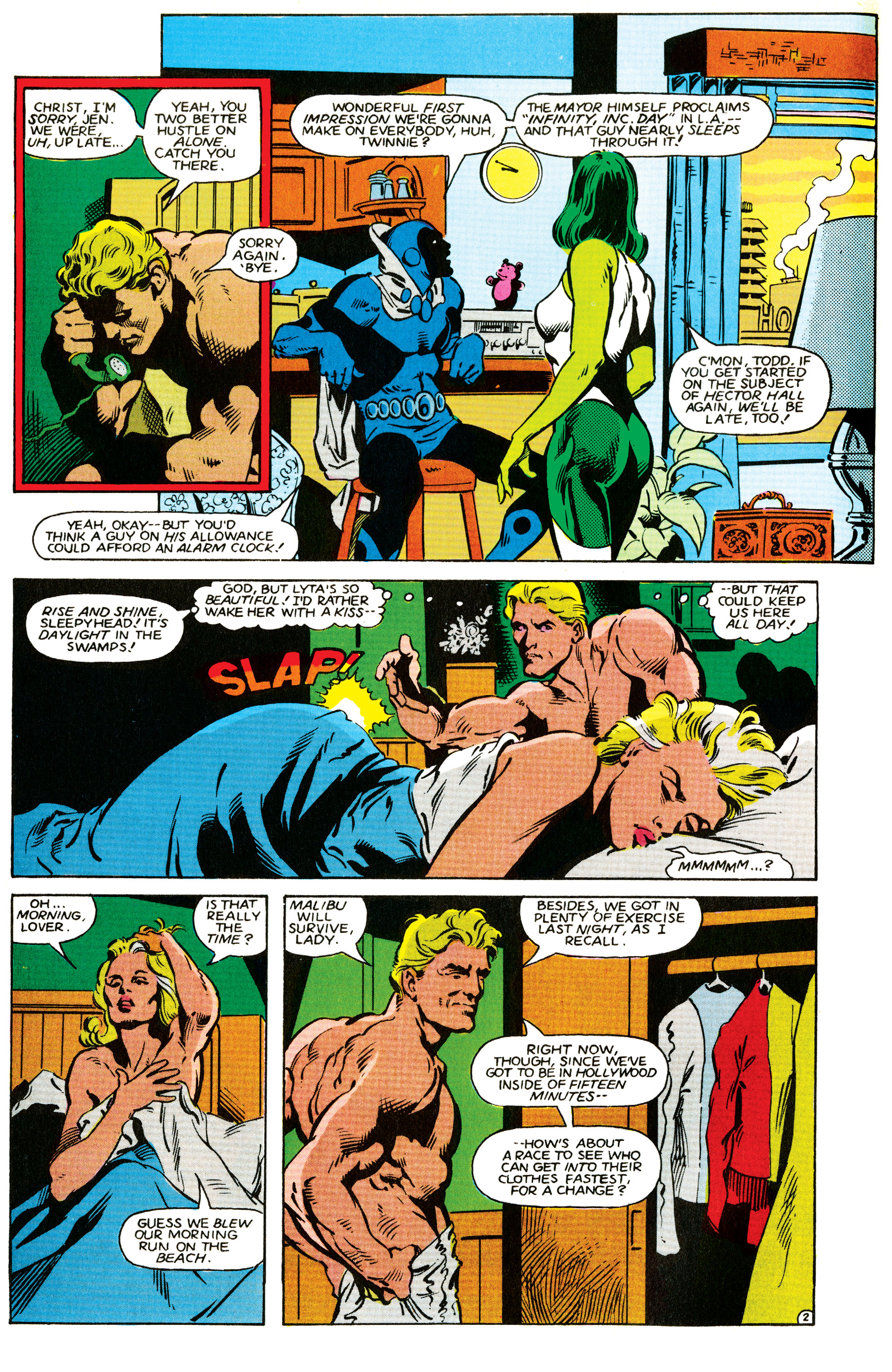 Read online Infinity Inc. (1984) comic -  Issue #12 - 3
