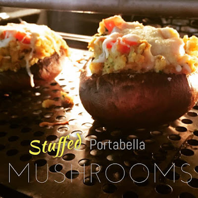 Fun & Fabulous Life: Crystal Laiti: Stuffed Portabella Mushrooms Recipe