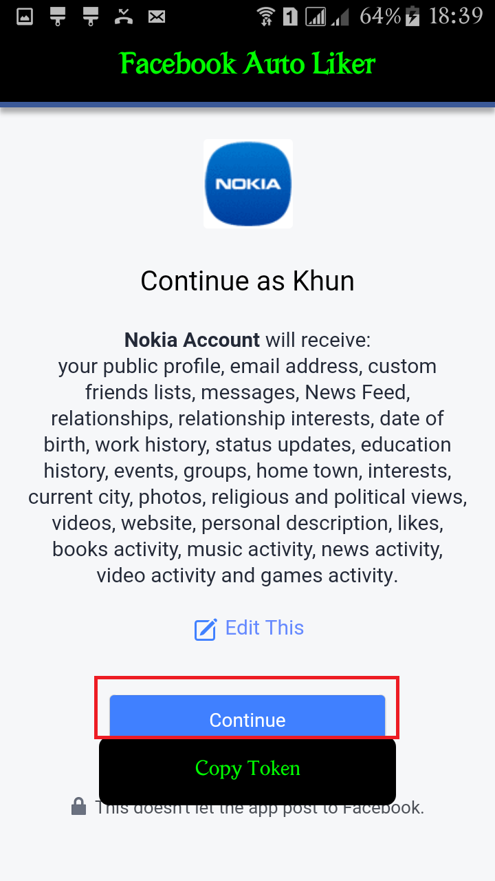 Facebook Auto Liker Ht3tzN4ing