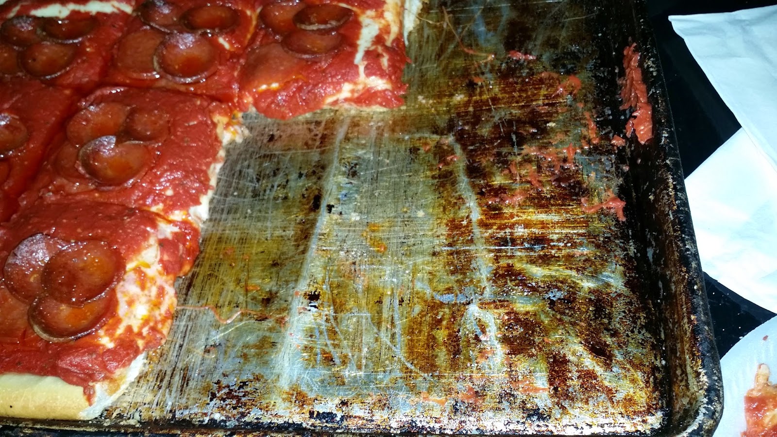 Pizza Quixote Review Clank's Bar, Marcus Hook, PA