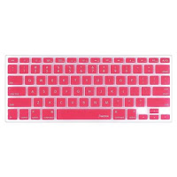 Insten Silicone Keyboard Skin Shield For Apple MacBook Pro White 13-inch / Apple MacBook Pro Series, Light Pink