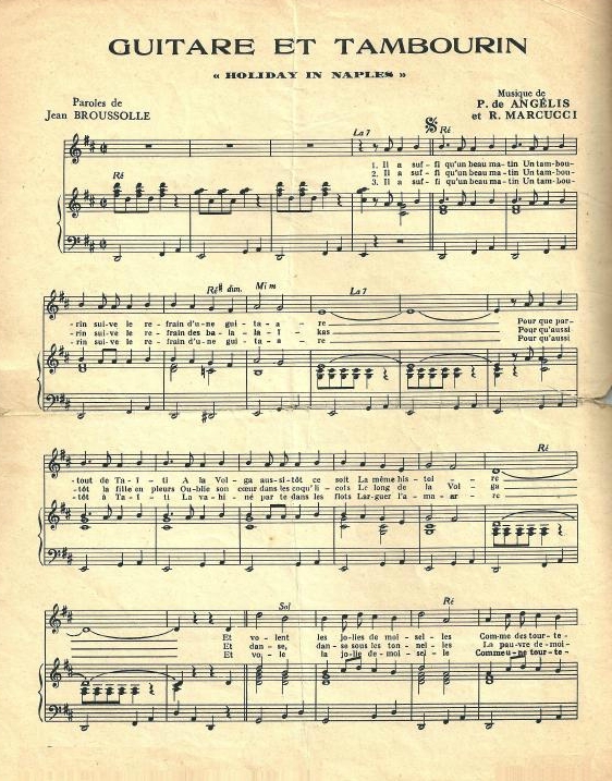 Chorale Rayon de Soleil Chansons à réviser pour septembre paroles et