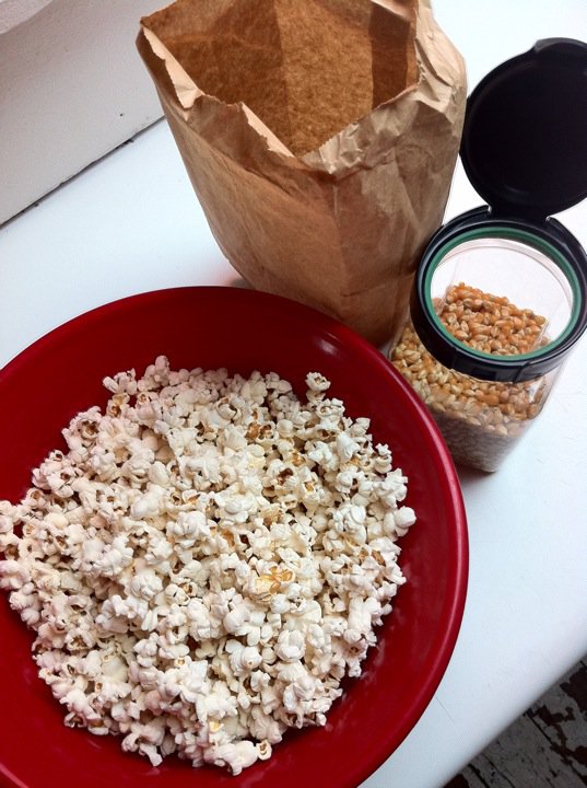 Fuel Your Fitness Method Paper Bag Popcorn