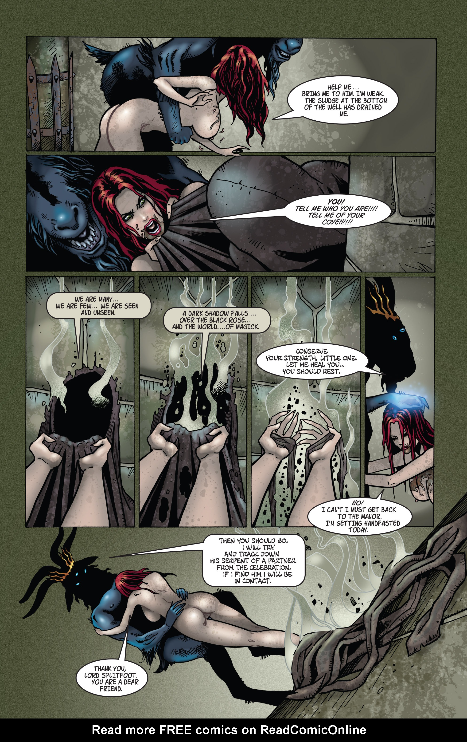 Read online Tarot: Witch of the Black Rose comic -  Issue #100 - 11