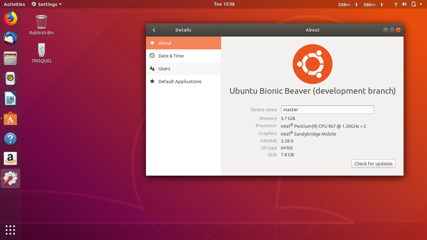 A Short Review to Ubuntu 18.04 Beta 2