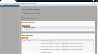Inspired by Actual Events: New Java SE 7 Javadoc API Documentation ...
