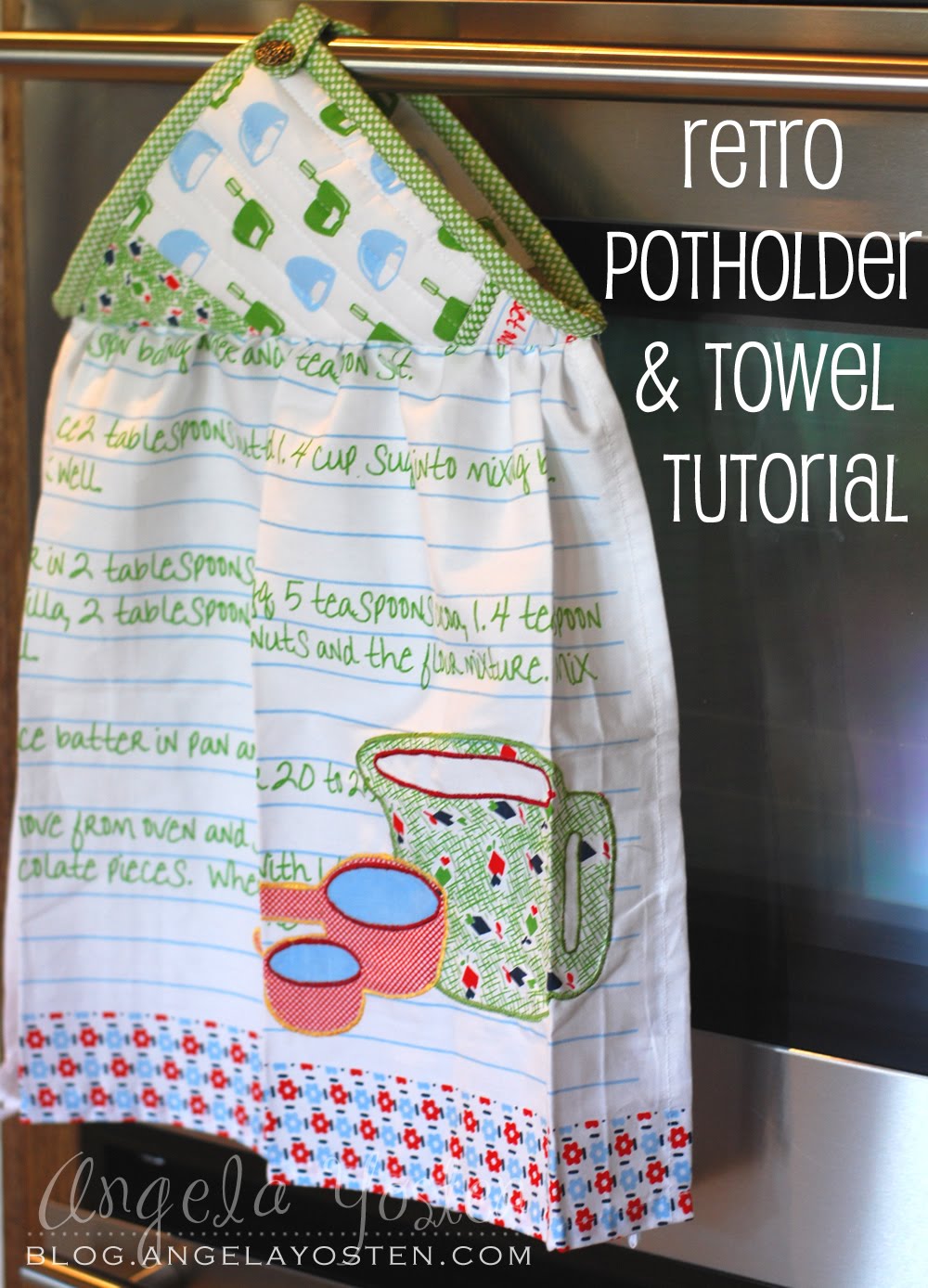 Kitchen Towel And Potholder Set Kitchen Towel And Potholder Set