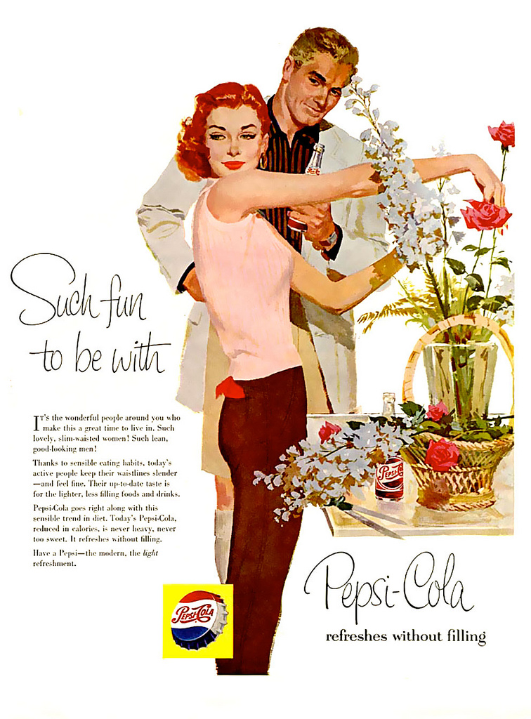 Pepsi Advertising Campaigns of the 1950 s  vintage everyday