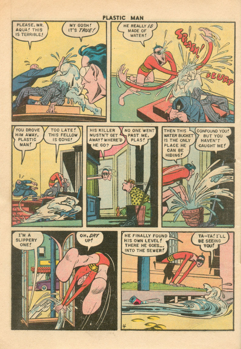 Read online Plastic Man (1943) comic -  Issue #63 - 6