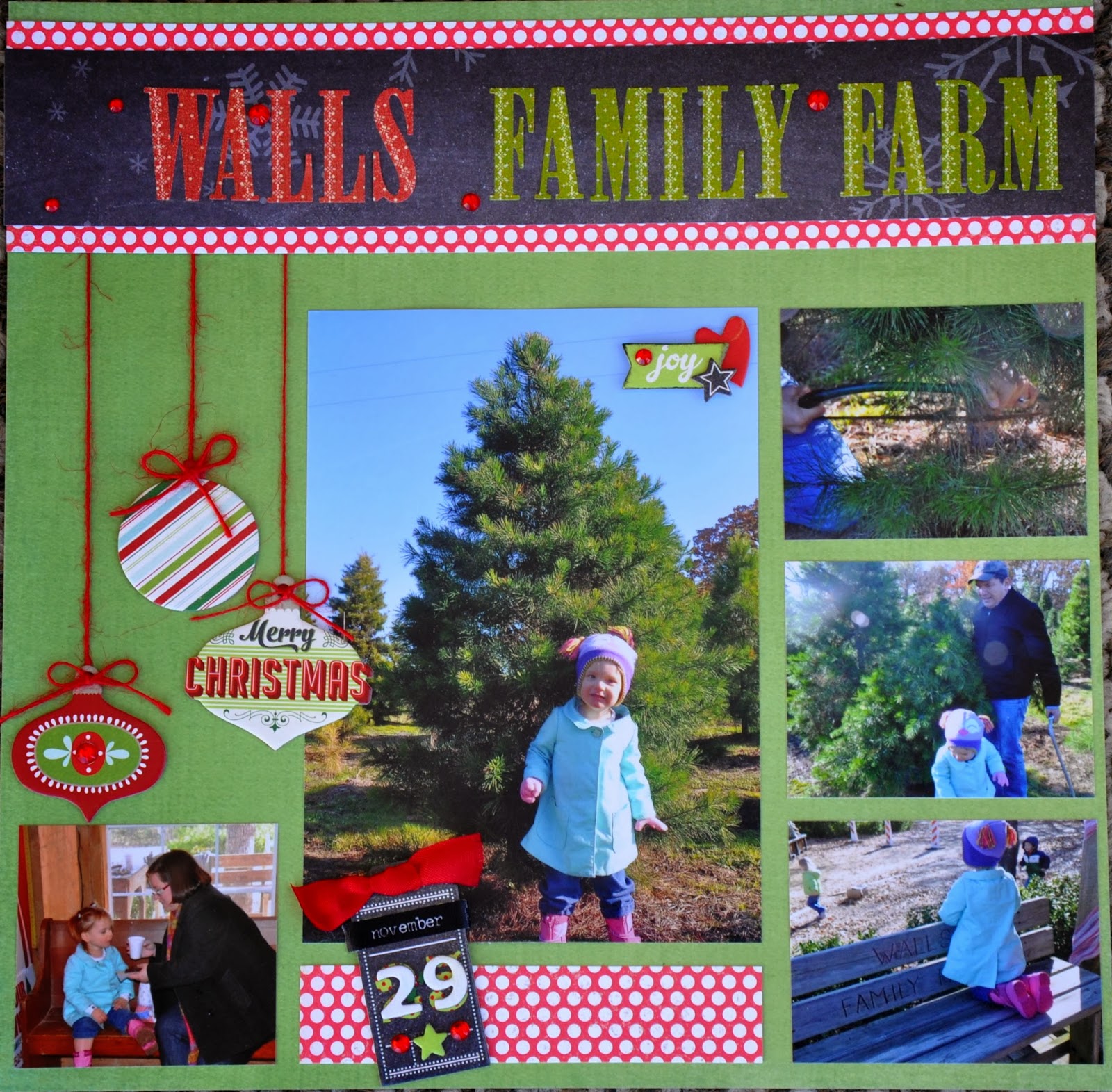 Scraplifter Designs PROJECT Life 365 Walls Family Farm New Layout