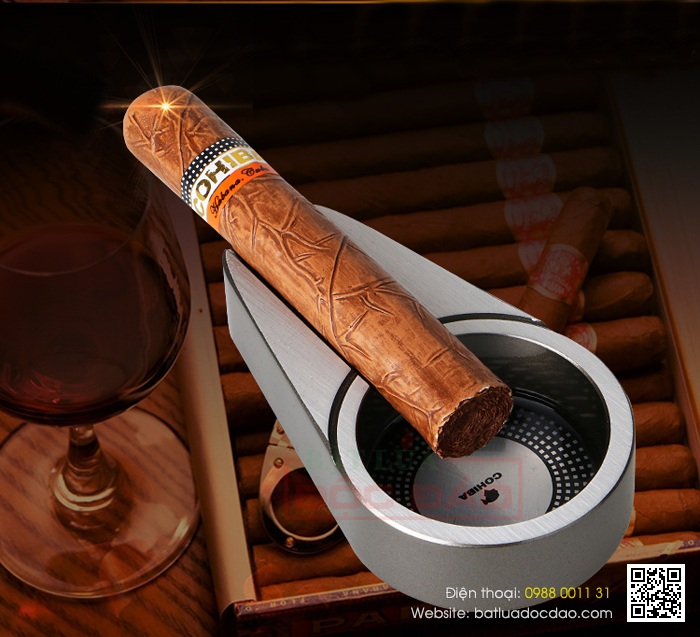 Gạt tàn xì gà loại 1 điếu HB044D chính hãng Cohiba Gat-tan-xi-ga-gat-tan-cigar-cohiba-1-dieu
