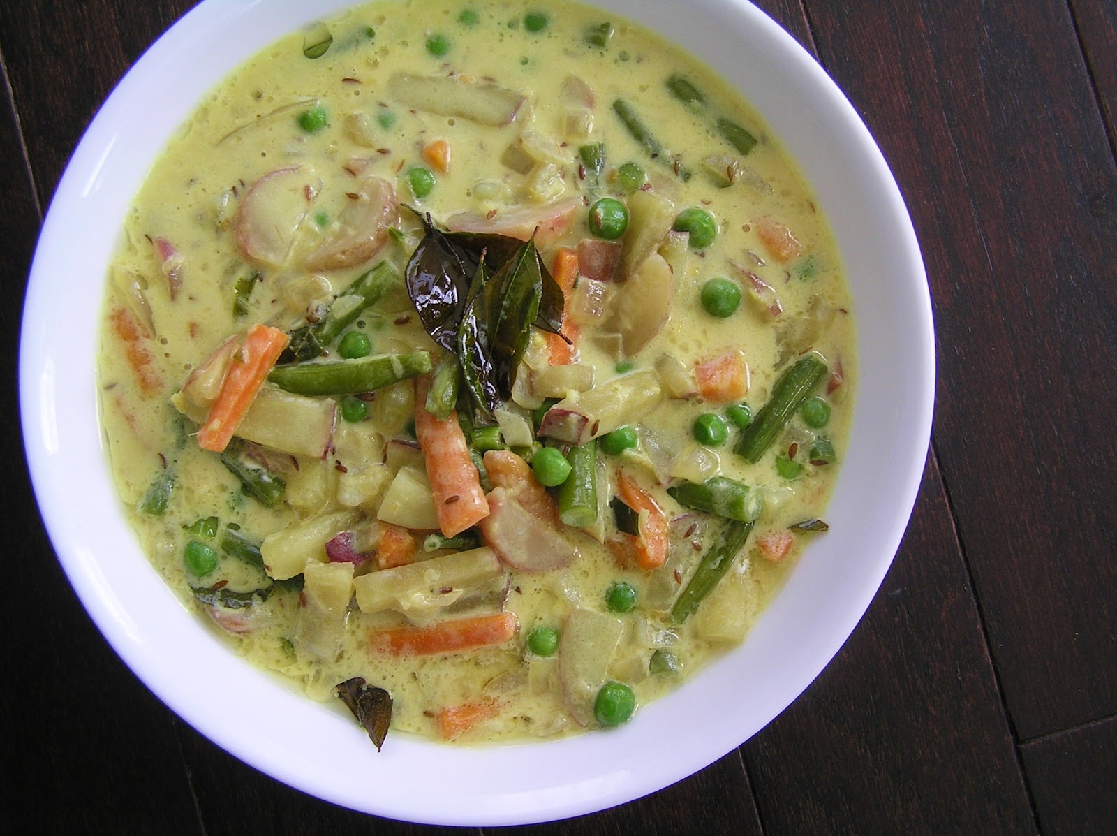 The Melting Pot Mixed Vegetable Curry in Coconut Milk Sauce