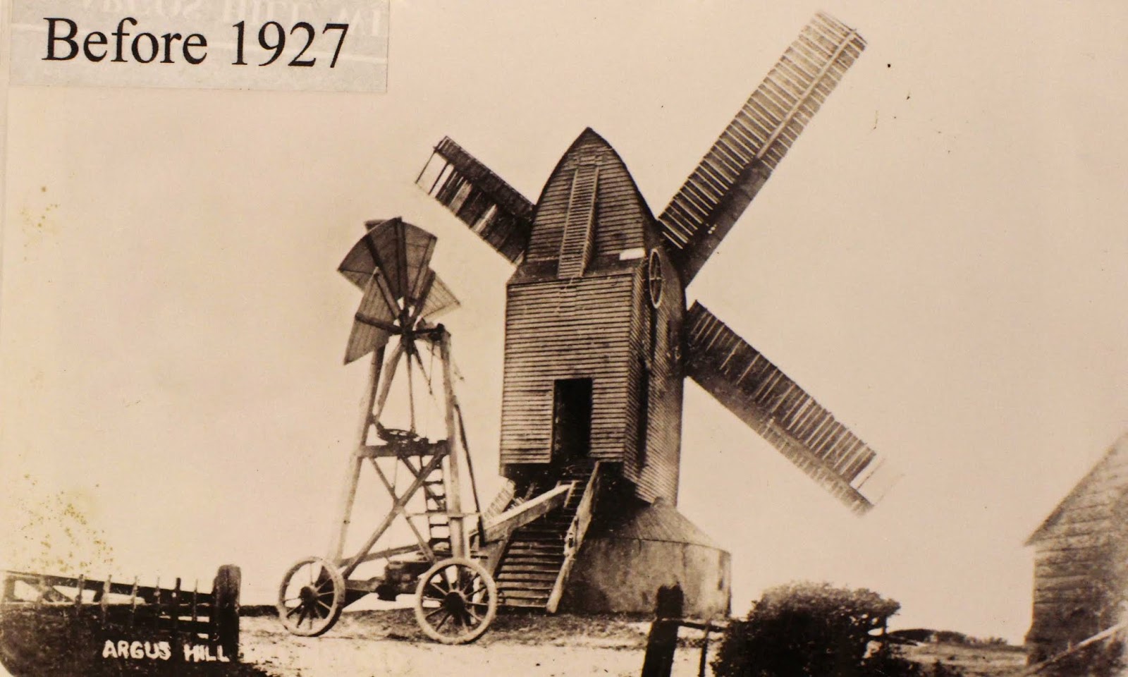 sconzani East Sussex the Argos Hill windmill