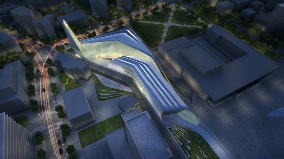 Arquitectura Reciente: Mezquita y Centro Islámico - Zaha Hadid