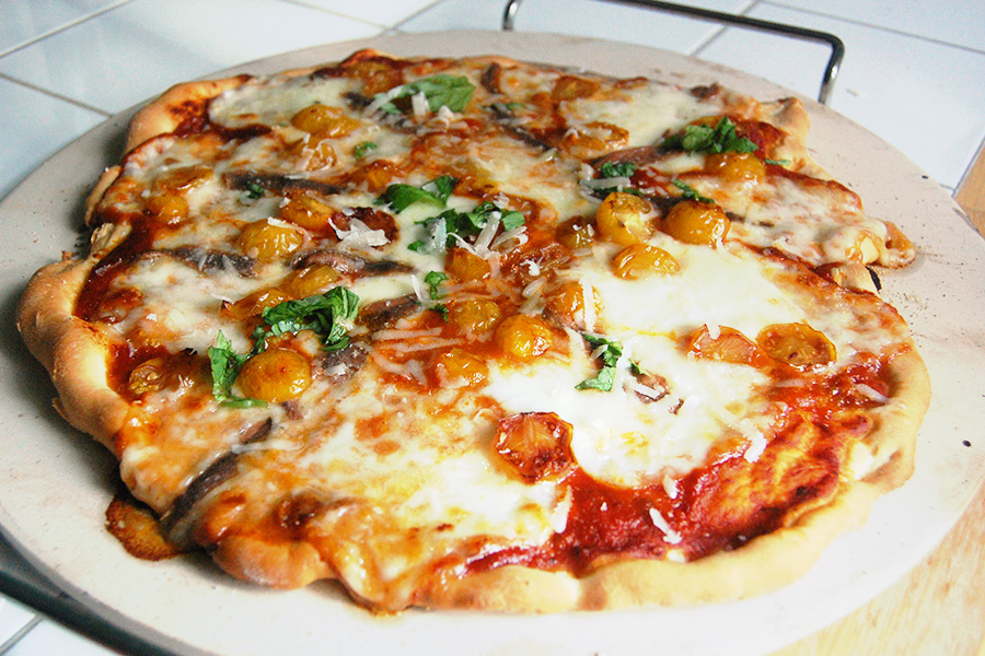 Benito's Wine Reviews One Pizza, Don't Hold the Anchovies