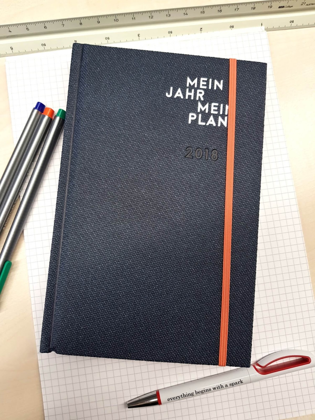 Mein Jahr – mein Plan: 2018 (Kalender) - Carina Heer [Rezension 