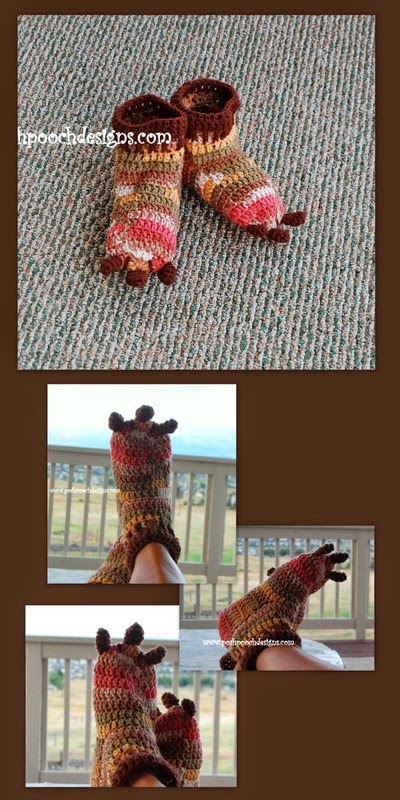 Posh Pooch Designs : Cat Claws Boots - Crochet Pattern Review