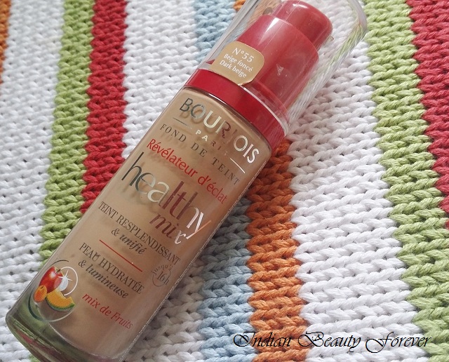 For tidlig Zoologisk have Mutton Bourjois Radiance Reveal Healthy Mix Foundation in Dark Beige Review -  Indian Beauty Forever