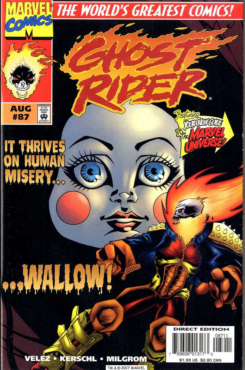 Read online Ghost Rider (1990) comic -  Issue #87 - 1