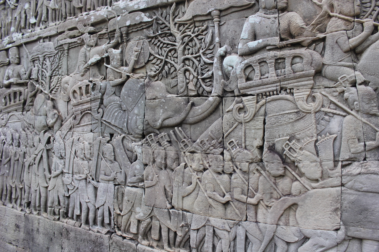 The Tactical Painter WWII era small arms at the Cambodian War Museum