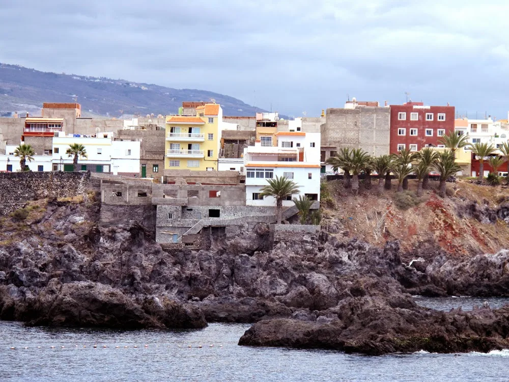 Alcala coastal town, south Tenerife, Canary Islands