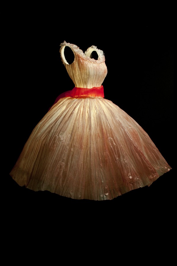 Sculpted Paper Dresses KaranikaKaraindrou