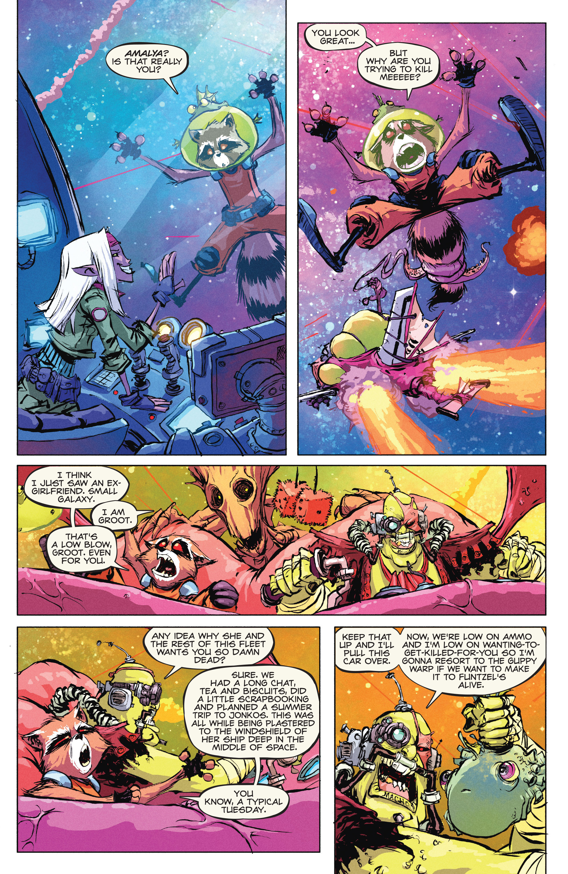 Read online Rocket Raccoon (2014) comic -  Issue #3 - 6