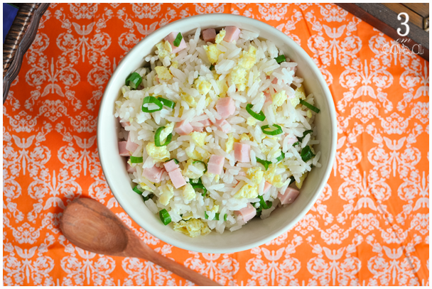 arroz primavera receita
