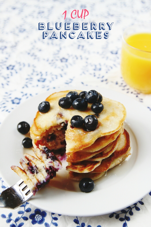 Gathering Cup Blueberry self make raising flour One to how  Pancakes.  with pancakes fluffy Beauty