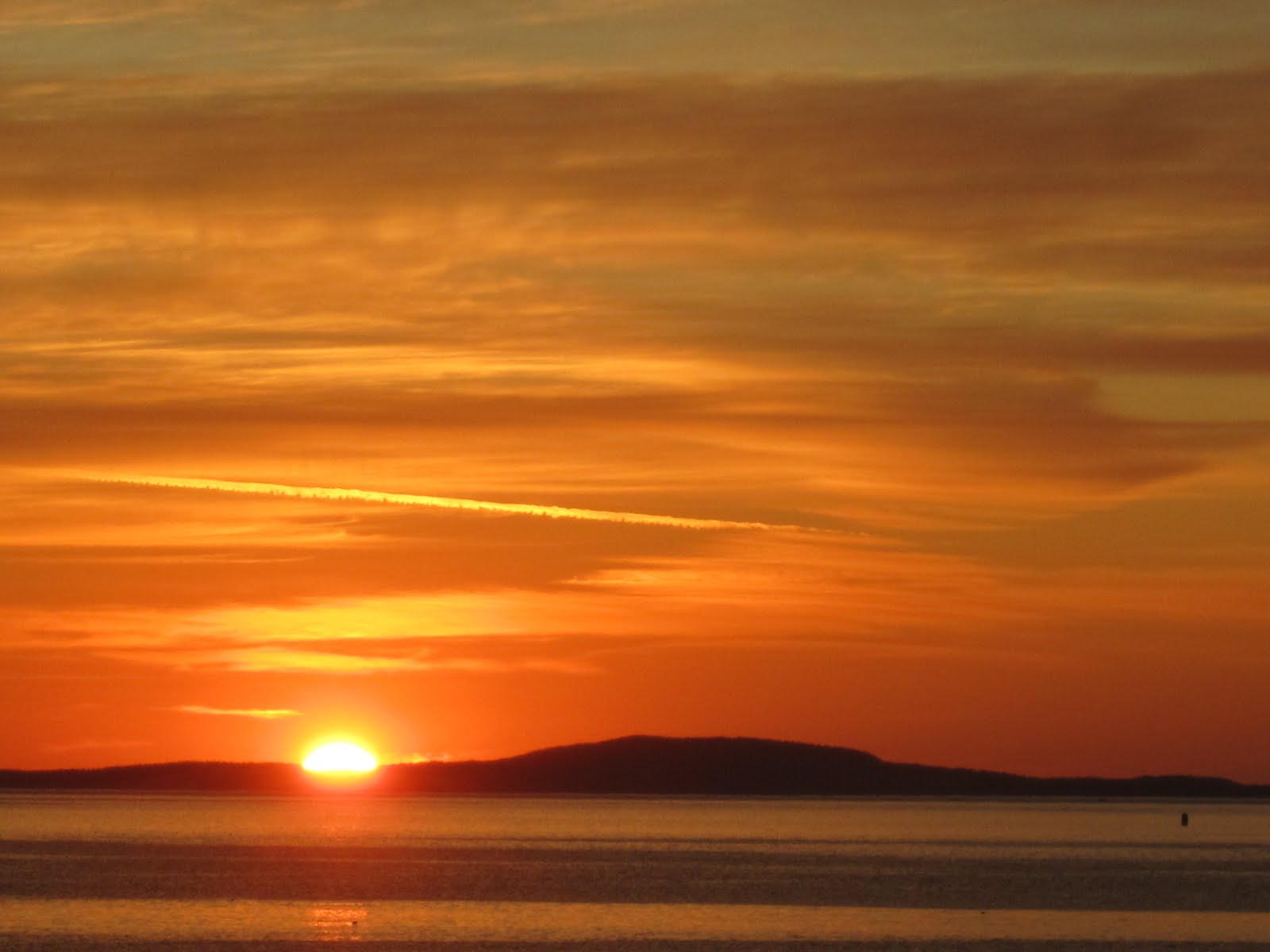 the sunrise blogger: summer sunrise on an island in Maine