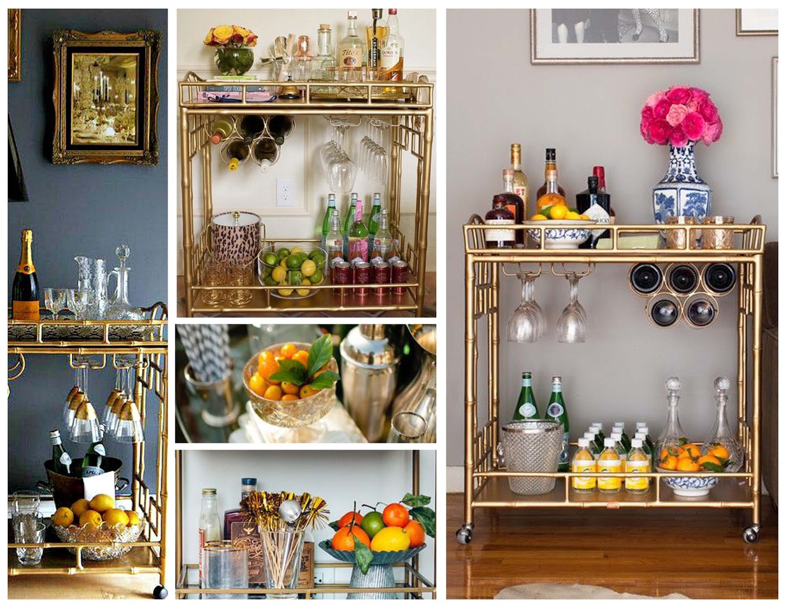 DIY ou Comment se faire un joli bar à cocktails parfait